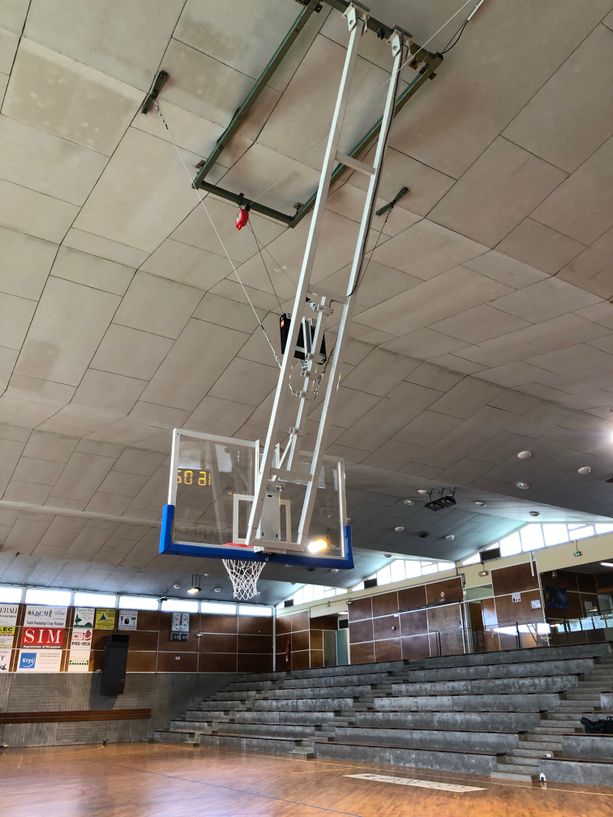 Decan Sports Equipment S.L. Bitube ceiling basketaball goal