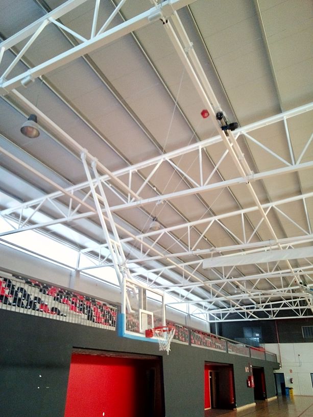 Decan Sports Equipment S.L. Bitube ceiling basketaball goal