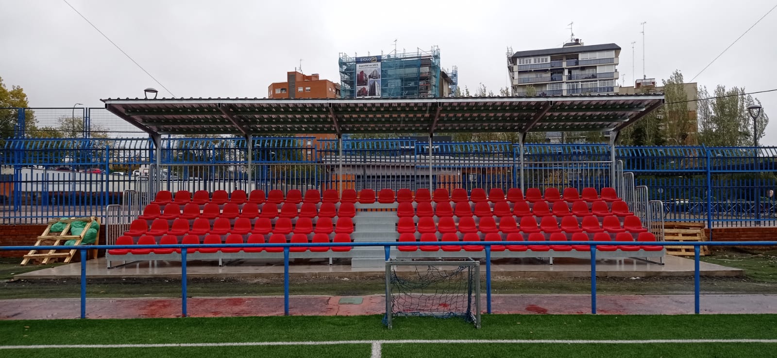 Grandstand in Mostoles