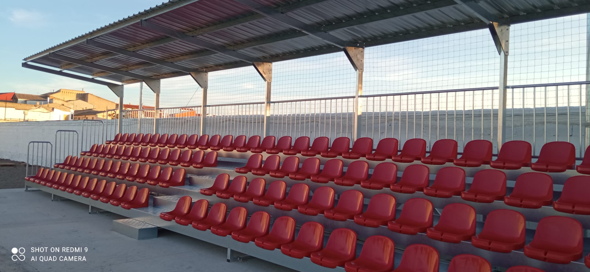 Demountable bleacher, demountable tribune, grada desmontable