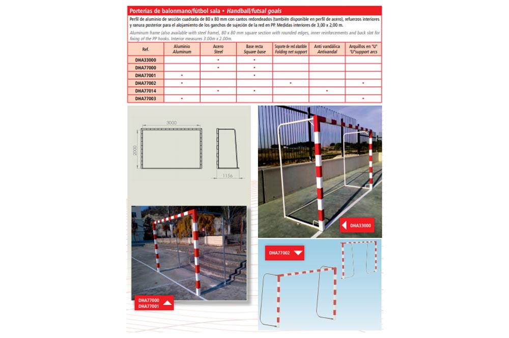 Decan Sports Equipment S.L. porterías balón mano